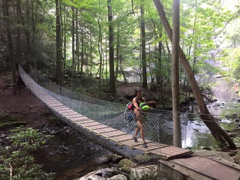 Hike and Climb at Beautiful Foster Falls in Tennessee - Nurse to Nomad