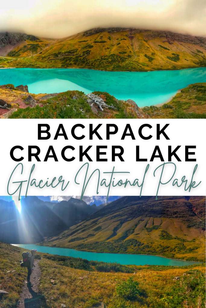 Backpack Cracker Lake Pin