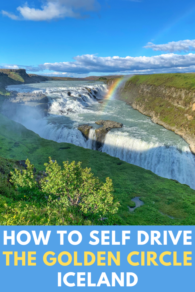 How to self drive Golden Circle Iceland Pin