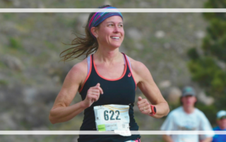 The Colorado Marathon runner