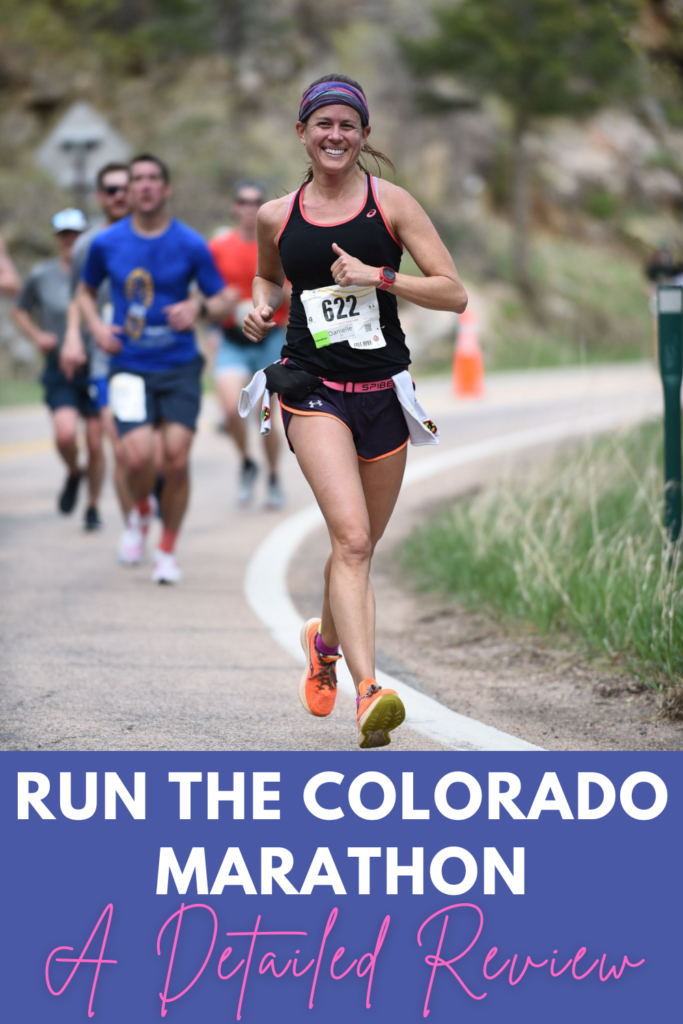 Run The Colorado Marathon Pin