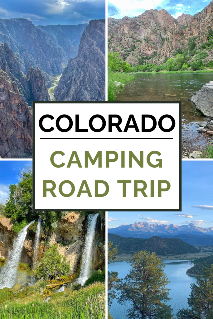 Colorado Camping Road Trip Pin