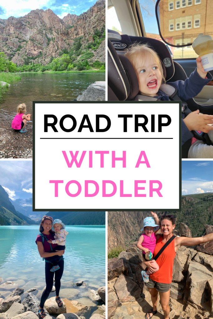 road trip with a toddler pin