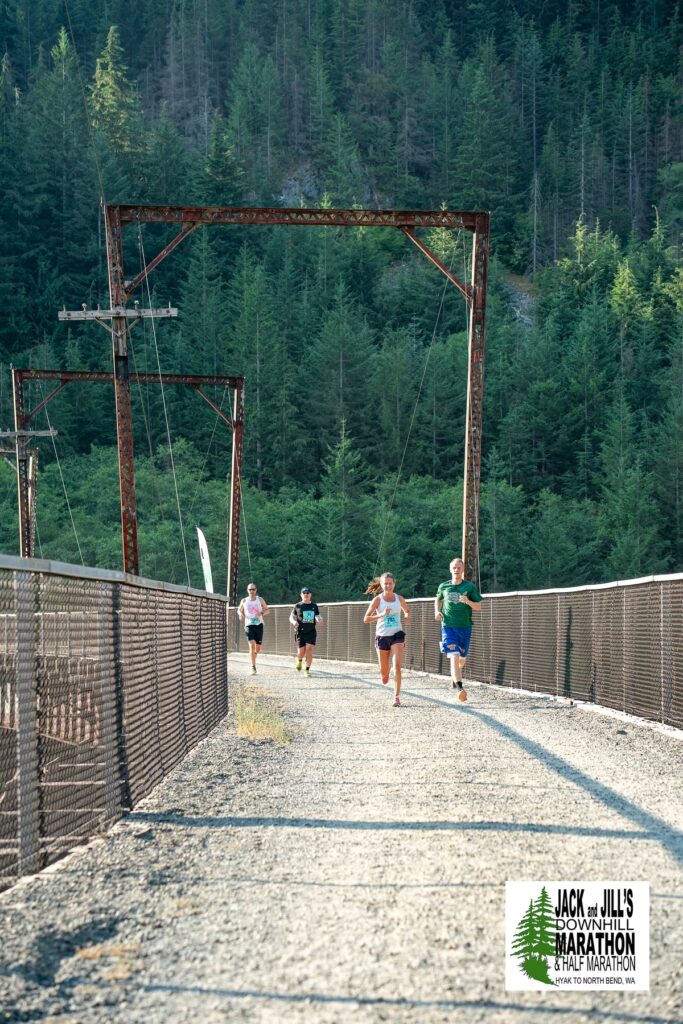 suspension bridge Snoqualmie railroad trail