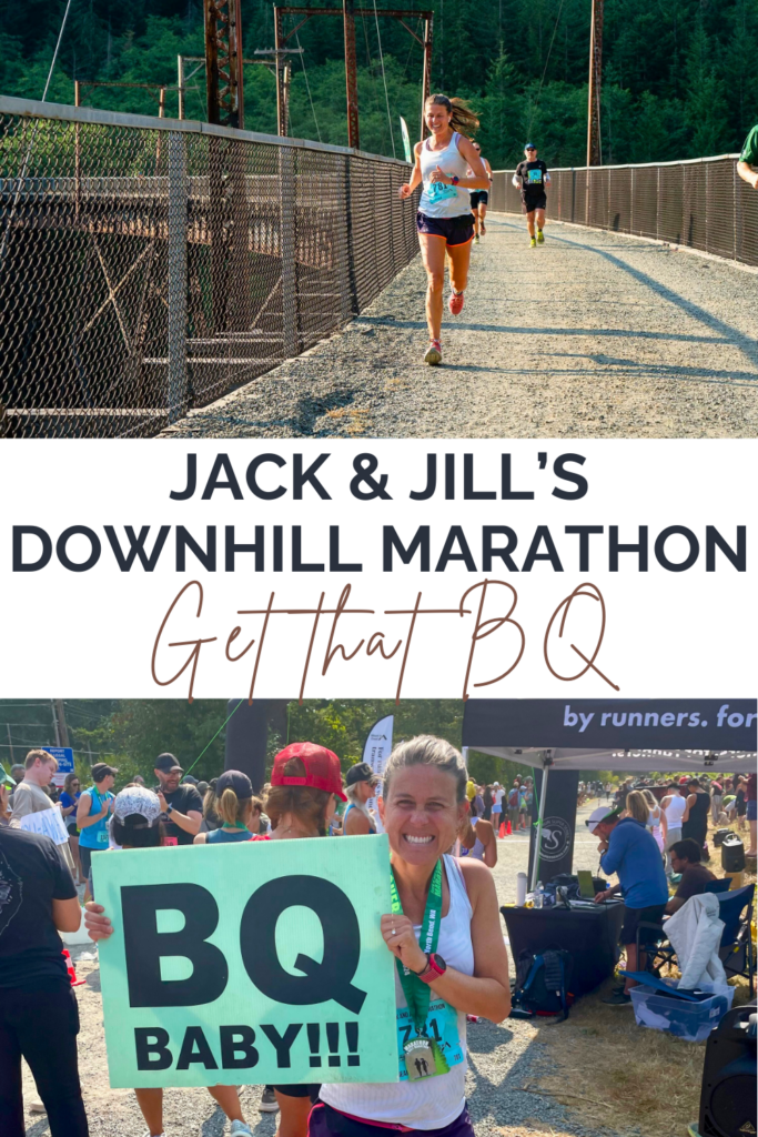 Jack & Jill's Downhill Marathon Pin